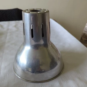 Aluminium Lamp Shade/Light Shade Approx 6.75 inches diam and 6.75 inches high - Picture 1 of 14