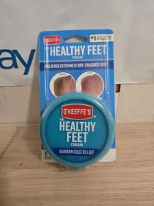 O'Keeffe's FOOT CREAM JAR For Healthy Feet HEALS RELIEVES & REPAIRS DRY CRACKED - Picture 1 of 6