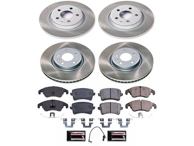 Front and Rear Brake Pad and Rotor Kit For 2012-2016 Audi A4 Quattro BP942TJ Foto 1 de 1