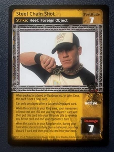 2004 WWE Raw Deal Trading Card Game Expansion 13: Vengeance John Cena #09 - Picture 1 of 2