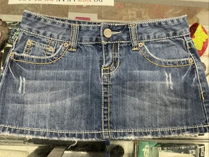 rue 21 Jean Skirt 1/2 Size - Picture 1 of 4