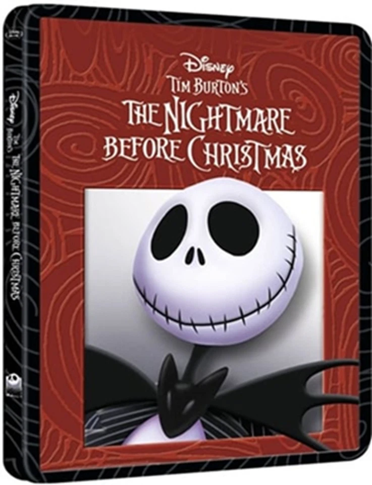 Disney The Nightmare Before Christmas Steelbook BLURAY UK Edition