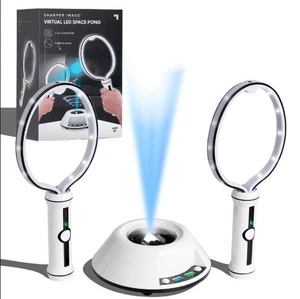 Sharper Image Virtual Space Ping Pong Game Set with Infrared Technology - Picture 1 of 3
