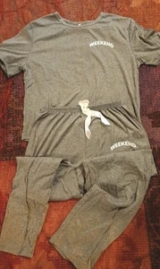 Damen Schlafanzug Pyjama Weich Nachtwäsche Herbst Hausanzug Lässig M NEU - Bild 1 von 8