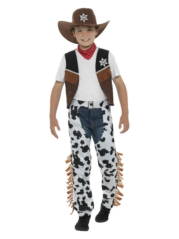 Texan Cowboy Costume, Brown - Image 1 of 1