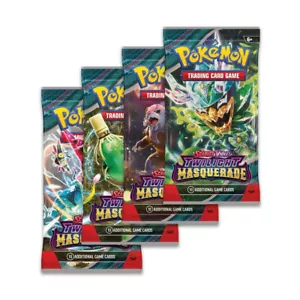 Pokemon Twilight Masquerade Sealed Booster Packs (X4) - All Art - New & Sealed - Picture 1 of 1