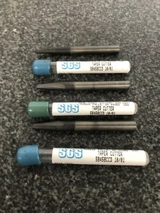 Kyocera SGS Kegelschaftfräser Fräser 58458CCD 10/01, 2 Flöten - Bild 1 von 12