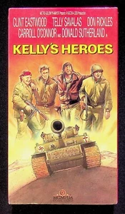 Kelly's Heroes (1970) Clint Eastwood 1991 VHS NOS Vertical Factory Sealed - Bild 1 von 6