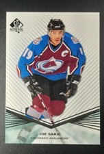 Joe Sakic 2011-12 Upper Deck SP Authentic #56 Colorado Avalanche UD NHL Card