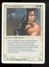 Veteran Bodyguard - Revised - Lightly Played - Magic The Gathering MTG