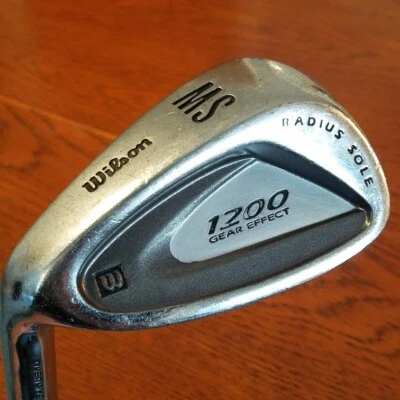 Left Hand Wilson 1200 Gear Effect, Radius Sole Sand Wedge SW Left Hand - Image 1 of 4