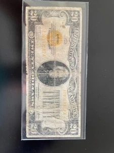 $20 Gold Certificate Series of 1928 - Picture 1 of 4