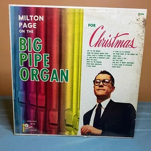 Milton Page – Big Pipe Organ for Christmas (Holiday) Parade Vinyl LP Album - Picture 1 of 4