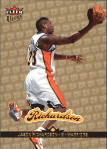2006-07 Ultra Gold Medallion Warriors Basketball Card #51 Jason Richardson