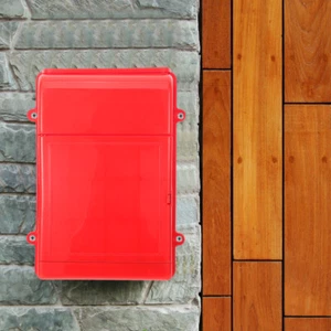 Outdoor Letter Box Wall Mount Mailbox Outdoor Letter Box Decorative Post Box - Picture 1 of 12