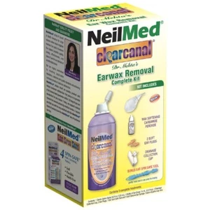 Neilmed Clearcanal Ear Wax Removal Complete Kit 2.5Oz Each - Picture 1 of 6