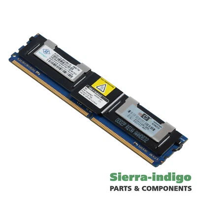 Nanya NT2GT72U8PD2BD-3C 2GB 2Rx8 PC2-5300F-555-11-B2 Server memory RAM - Immagine 1 di 4