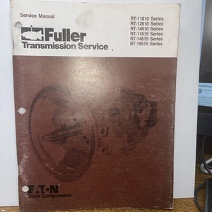 EATON FULLER ROADRANGER RT 11610 11615 TRANSMISSION PARTS CATALOG - Picture 1 of 2