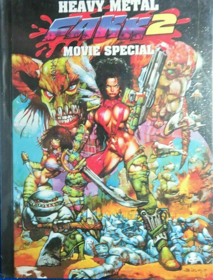 HEAVY METAL FAKK 2 MOVIE SPECIAL Limited Ed Hardcover New SEALED - Image 1 of 1
