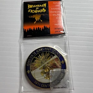 BSA 2011 Greater St. Louis Area Council Centenario BSA08748542 #moneta SNS-404 - Foto 1 di 5