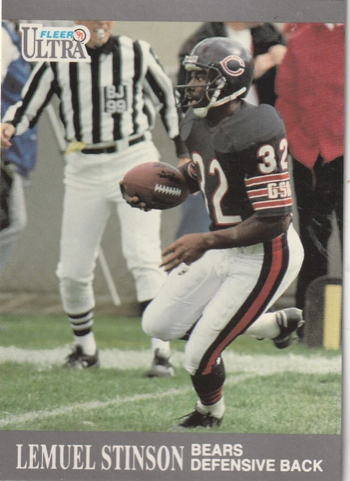 FREE SHIPPING-MINT-1991 Fleer Ultra Lemuel Stinson #161 BEARS - Image 1 of 1