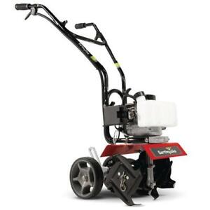 33cc Front Tine Gas Adjustable Wheel Garden Soil Aerator Mini Tiller Cultivator