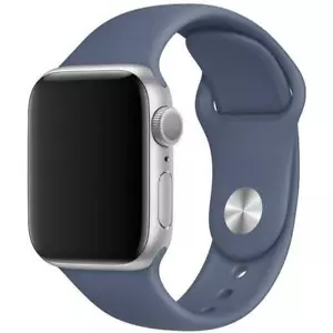 Genuine Apple Watch Sport Band Strap (38mm / 40mm) - Alaskan Blue - New - Picture 1 of 7