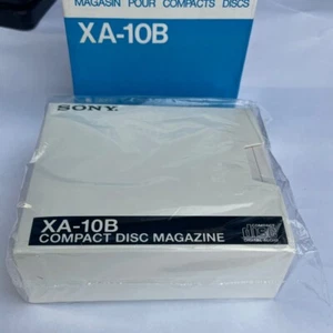 Cartucho de cargador de repuesto para cambiador de CD de 10 discos Sony XA-10B sellado de fábrica - Imagen 1 de 4