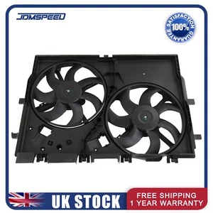 RADIATOR TWIN COOLING FAN FOR CITROEN RELAY PEUGEOT BOXER 2.0 2.2 3.0 1250H4 - Picture 1 of 17