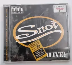 Snot – Alive! (CD Album 2002) Funk Metal, Hardcore, Punk Rock - Picture 1 of 4