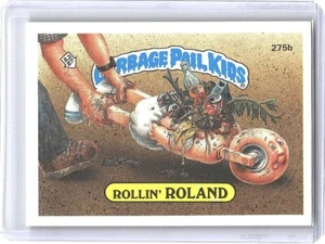 1987 Topps Garbage Pail Kids Series 7 Rollin' Roland #275b GPK - Picture 1 of 2