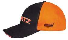 Hertz Universal Soft Cotton Orange and Black Winter Cap w/Adjustable Back Strap