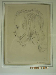 Roger Hebbelinck:Original signed & numbered ETCHING - Picture 1 of 4