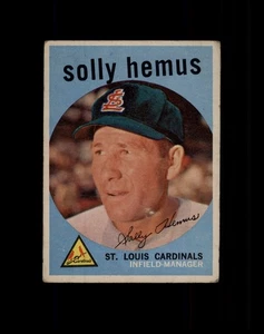 1959 Topps Solly Hemus #527 - Bild 1 von 2