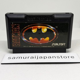 Batman Nintendo Famicom FC Japan Japanese ver  Used Tested Action Game