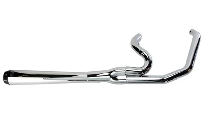 Bassani Road Rage 21" Long Megaphone Chrome 2-into-1 Exhaust System (13311R) Foto 1 de 3