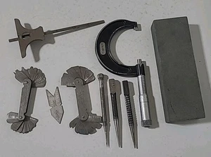 Machinist Tool Lot Starrett, Bluegrass, Stanley USA Made Tools. - Bild 1 von 18