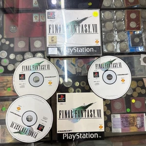 Final Fantasy VII - PlayStation (PS1, 1997 PAL) Complete W/ Manual - Bild 1 von 8