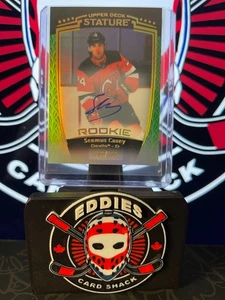 Seamus Casey - 2024-25 Cubierta Superior Estatura Novato Automático Verde 109/199 - NJ Devils - Imagen 1 de 2
