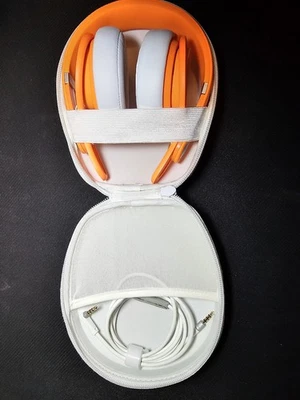 Beats by Dr. Dre Mixr David Guetta Neon Orange Wired Over-Ear Headphones - Image 1 of 4