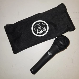 AKG D870 Superniere dynamisches Mikrofon schwarz kabelgebunden mit Tasche - ungetestet - Bild 1 von 11