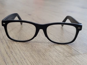 Modern Metropolitan Matt  Eyeglasses Full Rim Black Rectangular Frames 53-18-150 - Picture 1 of 10