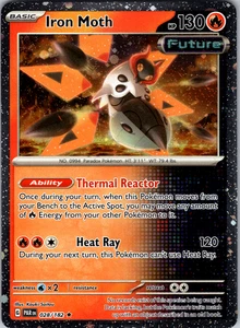 Iron Moth Cosmos Holo 028/182 SV04: Paradox Rift Rare - NM - Picture 1 of 2