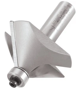 TREND Router Bit Cutter 46/38X1/2TC - Bearing guided chamfer cutter 45 degrees - Picture 1 of 6
