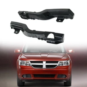 Front Bumper Support Retainer Brackets For 2009-2020 Dodge Journey Pair L&R Side - Picture 1 of 13