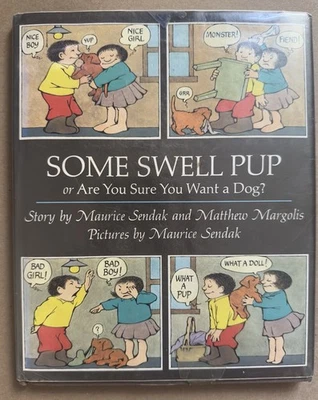 1976 1st Edition Some Swell Pup Maurice Sendak Hardcover DJ Former Library Book - Image 1 of 4