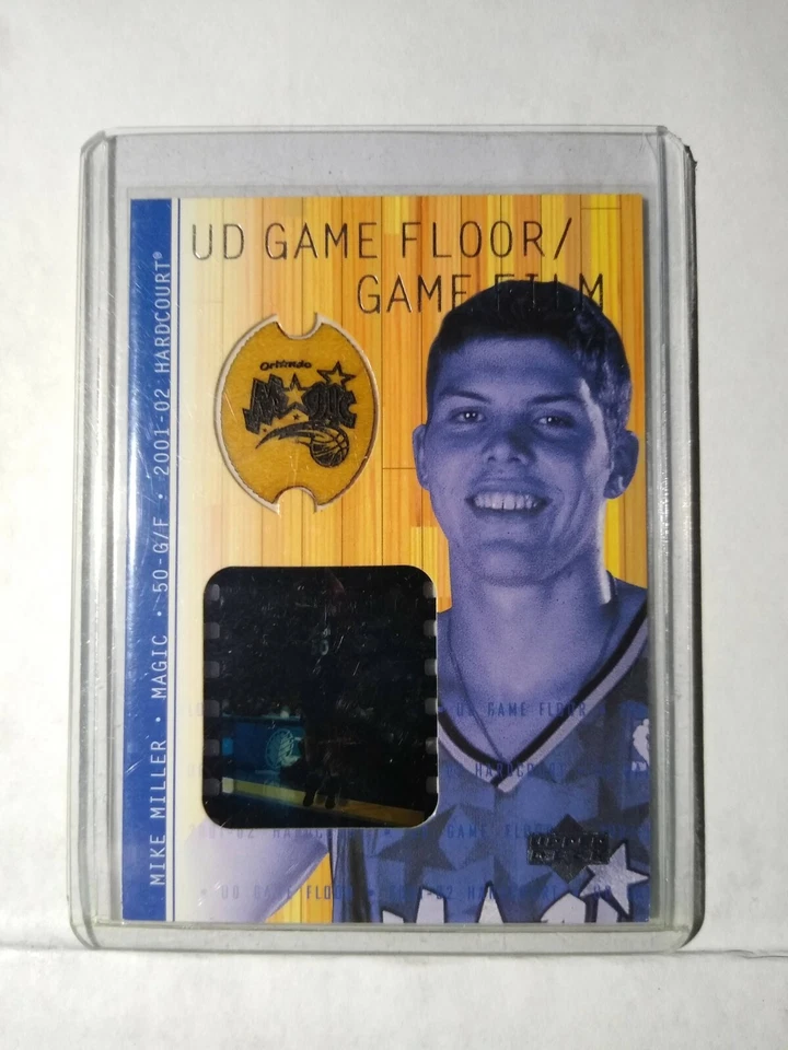 2001-02 UD Hardcourt UD Game Floor/Film #MM-F Mike Miller Magic MINT F1843 - Image 1 of 1