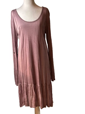 NWT Sacred Threads long sleeve tiered casual knee length shift dress Size L-XL - Image 1 of 4