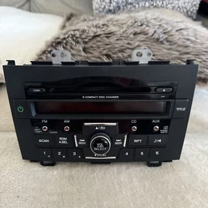 Radio stereo OEM HONDA CRV 2010-2011 cambio 6 CD e modello XM 39100-SWA-A111-M1 - Foto 1 di 9