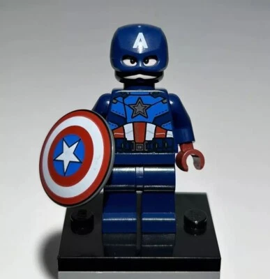 LEGO Captain America Minifigure 76248 76269 76290 Marvel Avengers Tower NEW - Image 1 of 2